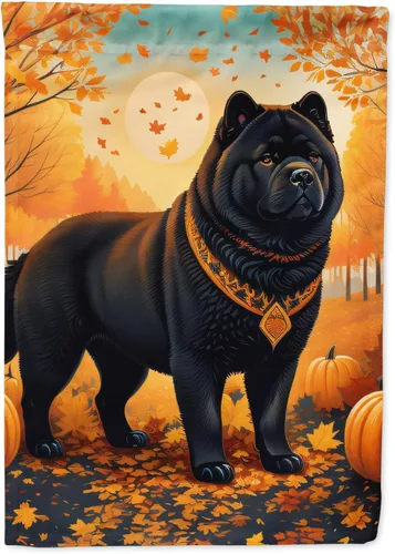 Miniatura 79 de Caroline's Treasures DAC1001GF Affenpinscher - Bandera decorativa para jardín de otoño, decoración para patio exterior, patio, parterres