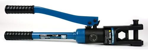 Miniatura 6 de TEMCo Industrial Crimpadora Hidráulica de Terminales de Cable TH0005 V2.0 (11 US TON) 10 AWG a 600 MCM Kit de Herramientas de Cable de Terminal