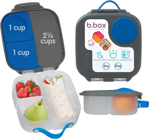 Miniatura 14 de b.box Mini lonchera de Batman, recipientes para aperitivos para niños, reutilizable, pequeña caja Bento para el almuerzo, contenedor de aperitivos