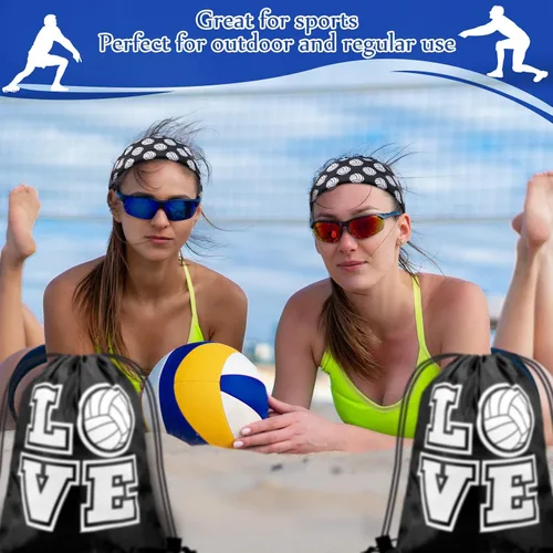 Miniatura 7 de Yinder 4 piezas de rodillera de voleibol y manga para brazo Accesorios de voleibol Incluye funda para el antebrazo, codera, guardamuñeca