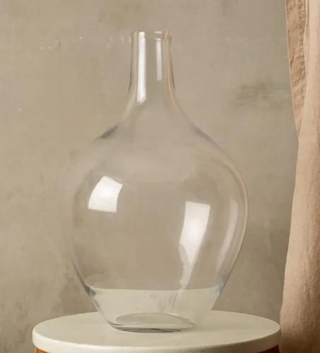 Miniatura 7 de Jarrón grande de vidrio de 15 pulgadas de alto para decoración de suelo, florero grande para plantas de hierba de las pampas, flores, moderno