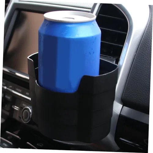 Miniatura 5 de 2 soportes para tazas de ventilación de automóvil, organizador de bebidas para accesorios automotrices, compatible con la mayoría de los vehículos
