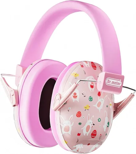 Miniatura 26 de Orejeras con cancelación de ruido del Dr.meter: auriculares con cancelación de ruido SNR27.4 con diadema ajustable, orejeras con protección auditiva