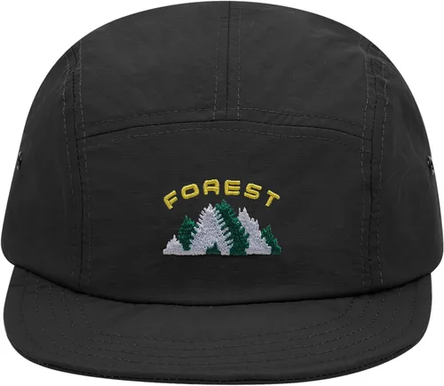 Clakllie Sombrero de ala plana de 5 paneles sin estructura, gorra de ala corta de secado rápido, gorra de béisbol de nailon transpirable para