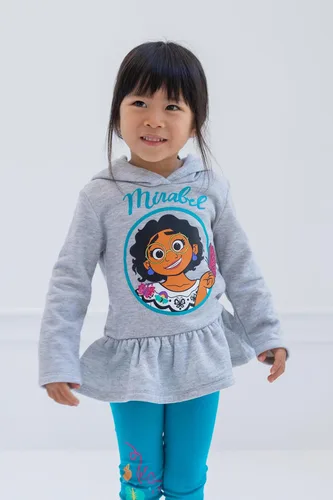 Miniatura 2 de Disney Encanto Mirabel - Sudadera con capucha de forro polar para niñas pequeñas y grandes