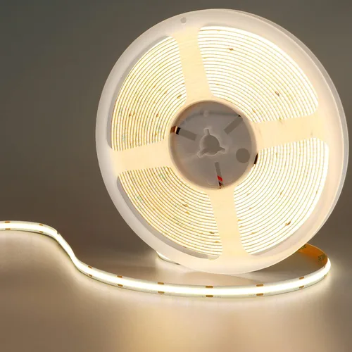 Miniatura 14 de Tira de Luces LED COB de 49.2 pies/15M CC 24V Blanco Frío 6000K 5760LEDs CRI 93+ 11000lm Brillo Uniforme IP20 No Impermeable Luces de Cinta LED