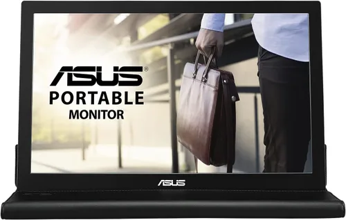 Asus MB168B HD monitor portátil alimentado por USB con USB 3.0, Negro 15.6 - pulgadas