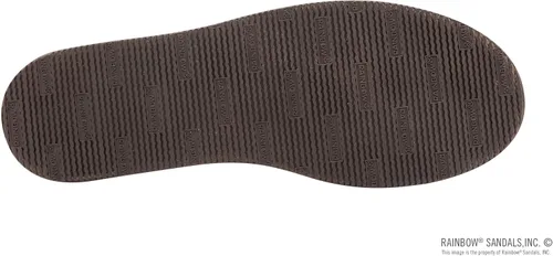 Miniatura 5 de Rainbow Sandals Zapato Mocca de cuero fresado de una sola capa para mujer, Arco iris
