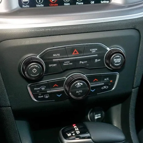 Miniatura 3 de Cubierta de botón del interruptor de volumen del aire acondicionado AC para Dodge Ram 1500 2500 3500 2013-2018 para Dodge Challenger Charger Durango