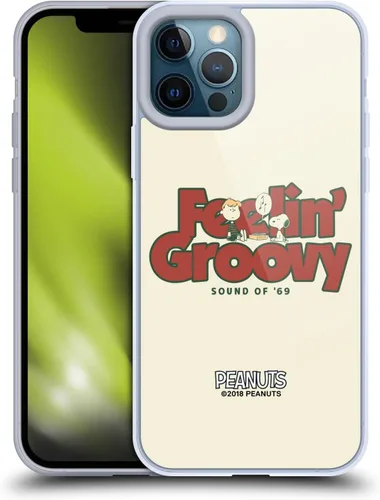 Miniatura 22 de Head Case Designs Funda de gel Woodstock 50th con licencia oficial de Peanuts Snoopy Guitar 1969 [protección de grado militar] compatible con Apple