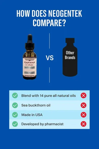 Miniatura 5 de Aceite esencial tónico para el cabello y el cuero cabelludo – Hecho de 14 aceites botánicos para un cabello más grueso y lleno • Suero