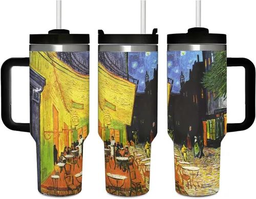 Miniatura 10 de 250 Years American Flag - Vaso aislado de acero inoxidable de 40 onzas (40.6 fl oz), taza de café patriótica con tapa a prueba de salpicaduras