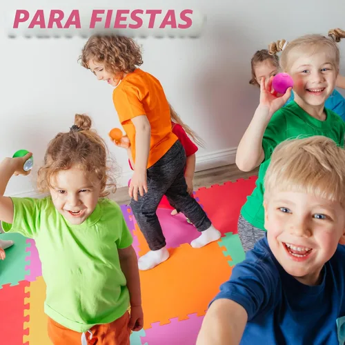Miniatura 6 de Playbees Pelotas antiestrés para tirar, estirar y apretar – 4 bolas – Pelotas sensoriales elásticas para aliviar el estrés y la ansiedad – Juguetes