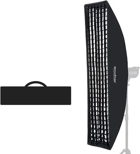 Miniatura 11 de Godox Caja blanda octagonal de 47"/120 cm, con montaje Bowens, compatible con iluminación estroboscópica de estudio MS300 SK400II AD600 AD400Pro