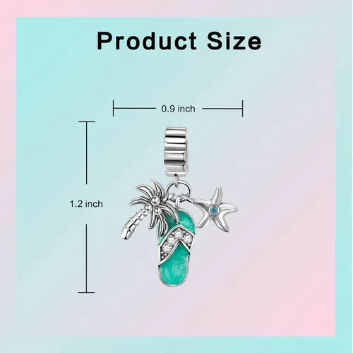Miniatura 259 de LUXILLA Abalorio de plata de ley 925 para madre, hija, abuela, para familia, amor, madre, hija, abuela, para pulseras, collares, dijes, abalorios