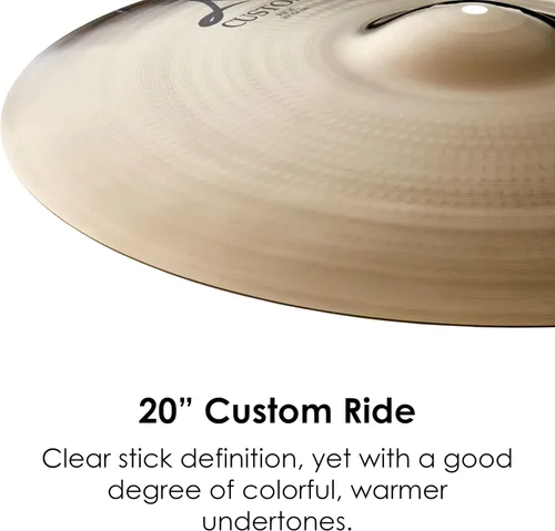Miniatura 3 de Zildjian A20518 20 "A Custom Ride Cast Platillo