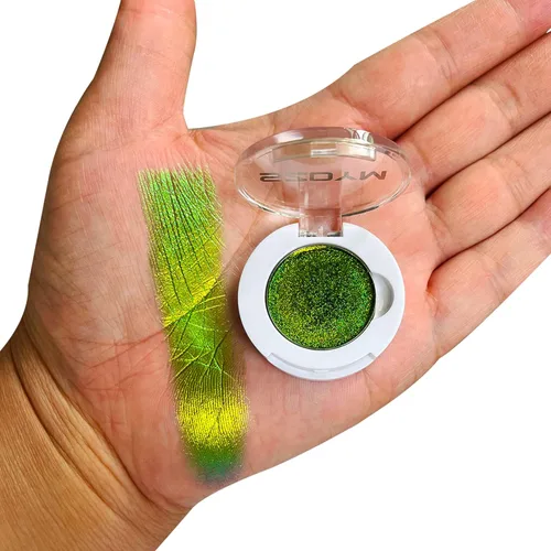 Miniatura 11 de Sombra de ojos multicromo, sombra de ojos multicromo, 100% vegano y libre de crueldad, camaleón duradero y hecho a mano, 0.07 oz de sombra de ojos