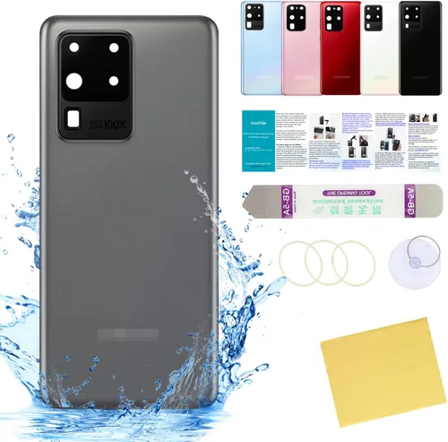 Miniatura 37 de Compatible para Samsung Galaxy S20+ Cubierta Trasera de Vidrio de Repuesto 6.7 Pulgadas Galaxy S20 Plus SM-G985 SM-G986 Todos los Operadores