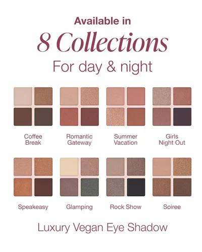 Miniatura 7 de Mineral Fusion Paleta de sombras de ojos - Maquillaje vegano para ojos con acabados mate, satinado y brillante - Fórmula natural y ligera