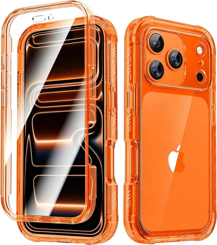 Miniatura 24 de Lifedance - Funda diseñada para iPhone 14/iPhone 13, funda protectora resistente de cuerpo completo con protector de pantalla incorporado