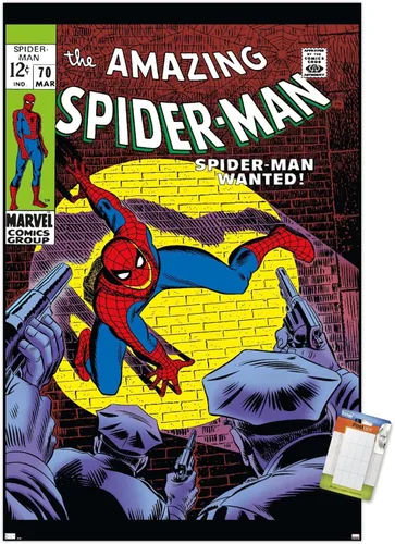 Miniatura 10 de Marvel Comics Amazing Spider-Man #70 - Póster de pared, 22.4 pulgadas de largo x 14.7 pulgadas de ancho, versión premium sin marco