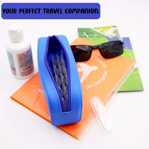 Miniatura 6 de P-40 organizador diario para lentes de contacto, estuche de viaje diario para lentes de contacto, dispensador de lentes de contacto desechable