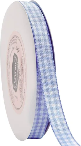 Miniatura 71 de VATIN Cinta a cuadros en blanco y negro – 3/8 pulgadas x 50 yardas, perfecta para cestas de Pascua, manualidades de primavera, envoltura de regalos