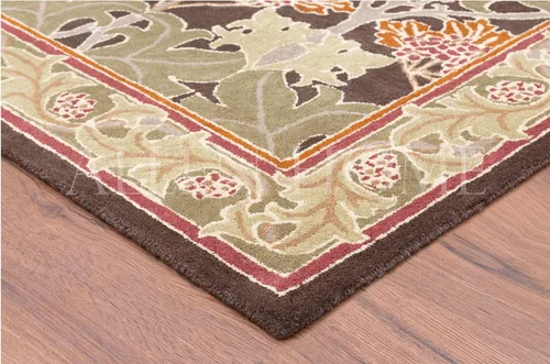 Miniatura 4 de Allen Home Alfombra de Área de Lana - Alfombra Decorativa Tradicional - Alfombras de Área Adecuadas para Sala de Estar, Dormitorio, Comedor - 100%