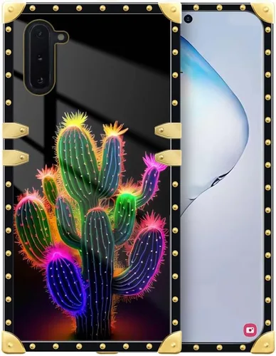 Miniatura 23 de DAIZAG Funda compatible con Samsung Galaxy Note 10 Plus, decoración dorada de mujer de fe, funda protectora de TPU suave antiarañazos