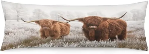 Miniatura 7 de Funda de almohada corporal de lunares en blanco y negro, funda de almohada larga abstracta con cremallera, funda de almohada decorativa suave