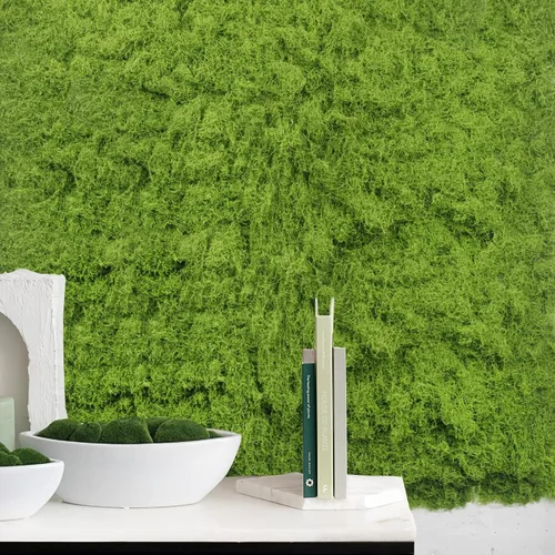 Miniatura 3 de Musgo falso para manualidades 39" x 39" musgo sintético para plantas de interior, musgo artificial para decoración, césped sintético verde para 39 x