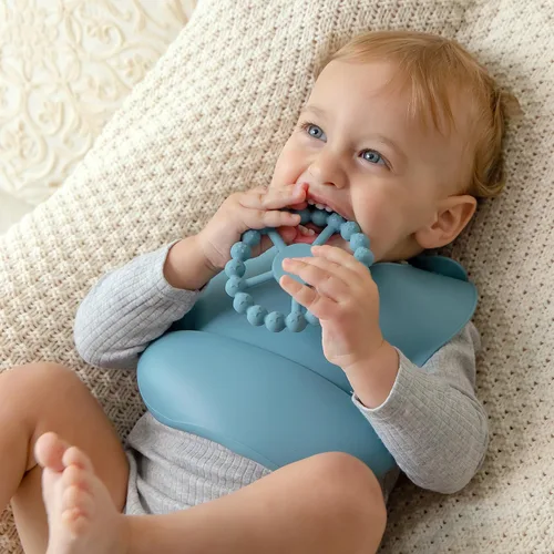 Miniatura 3 de Samigo Juguetes mordedores de silicona para bebés de 0 a 6 a 12 meses, mordedores para bebés de 0 a 3 meses, alivio de la dentición infantil