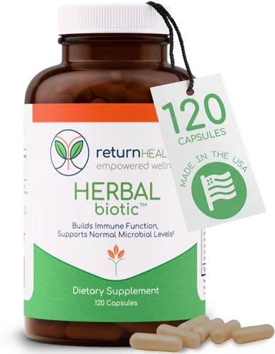 Biotico herbario, vitaminas de apoyo inmunológico, refuerzo natural del sistema inmunológico para adultos, suplemento de apoyo inmunológico