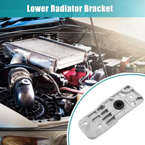 Miniatura 3 de X AUTOHAUX 2 Unidades Soporte inferior del radiador con cojinete de goma Radiato para Chevrolet Cruze Limited 2016 para Chevy Cruze 2011-2015