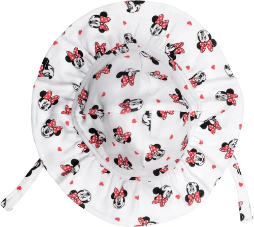 Miniatura 6 de Disney Minnie Mouse Winnie the Pooh Baby Girls - Mameluco de peluche y sombrero de sol recién nacido a bebé