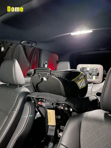 Miniatura 4 de Paquete de kit de luces LED interiores para Jeep Cherokee KL 2014 2015 2016 2017 2018 2019 2020, 13 piezas, color blanco, iluminación LED