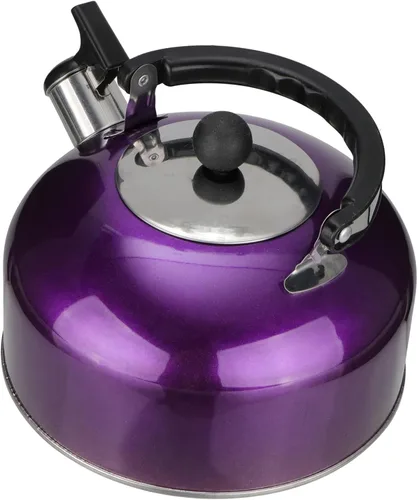 Miniatura 8 de Hervidor de café silbante, hervidor de té, estufa de acero inoxidable, tetera de agua, hervidor de agua, tetera con asa para el hogar, campamento al