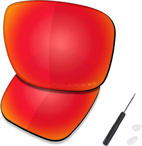 Miniatura 9 de SAUCER Premium Replacement Lenses & H20 Screwdriver & Nose Pieces for Oakley Holbrook Metal OO4123 UV400 Protection