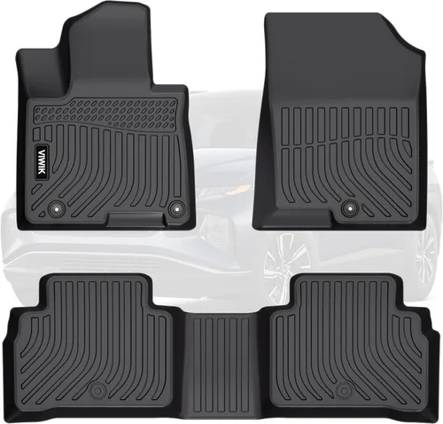 Miniatura 11 de Tapetes VIWIK para Ford Maverick Fuel 2025-2022, forros de piso 3D antideslizantes, tapetes impermeables de TPE para automóvil, protección de ajuste