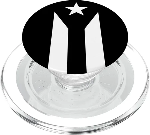 Miniatura 7 de Bandera Puerto Rico - PopSockets Grip y Soporte para Teléfonos y Tabletas, Negro