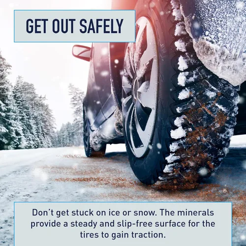 Miniatura 6 de Ice Traction – Fast-Acting Traction Granules for Snow & Black Ice Pet & Kid Safe Non-Corrosive, Chloride-Free Safe for Concrete, Decks & Metal