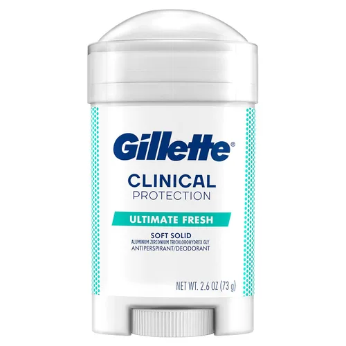 Miniatura 3 de Gillette Desodorante antitranspirante clínico, Ultimate Fresh Advanced Solid 1.70 oz (paquete de 3)