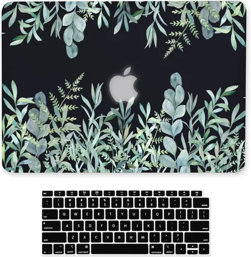 Miniatura 9 de Funda para MacBook Air de 15 pulgadas M5 M4 M3 M2 A3448 A3241 A3114 A2941 versión 2026-2023 con Touch ID, efecto 3D transparente mate, cubierta dura