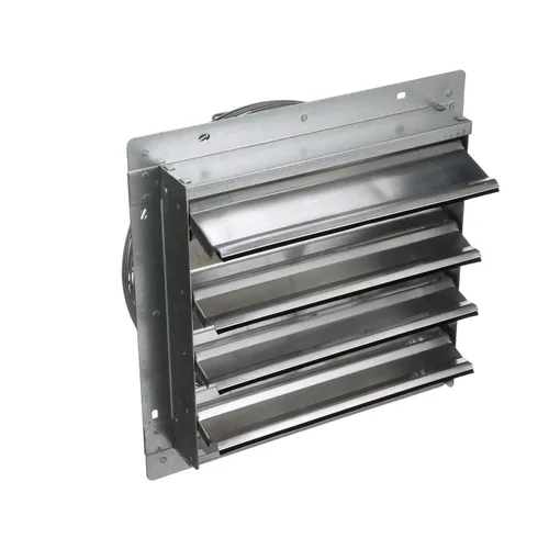 Miniatura 11 de Extractor de TPI de accionamiento directo con obturador instalado, monofásico, 120 V, Gris, 1