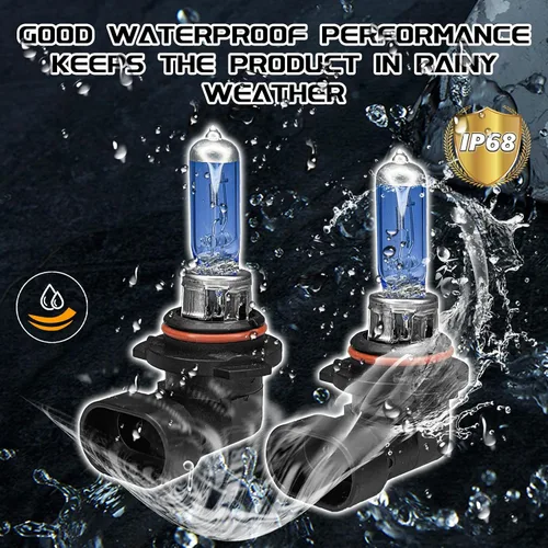 Miniatura 3 de Bombilla halógena H1 para faros delanteros H1, bombillas halógenas ultra blancas brillantes de 12 V 100 W, haz alto y bajo, bombillas antiniebla