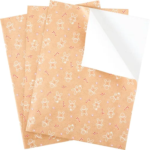 Miniatura 10 de The Gift Wrap Company 58-189227 Juego de hojas de papel para envolver regalos con diseño de animales de fiesta, 30 x 23 pulgadas, multicolor, 3