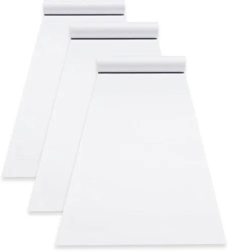 Miniatura 5 de Melissa & Doug Reemplazo de rollo de papel de caballete de lujo (17 pulgadas x 75 pies) – Paquete de 3 rollos de papel de caballete de lujo
