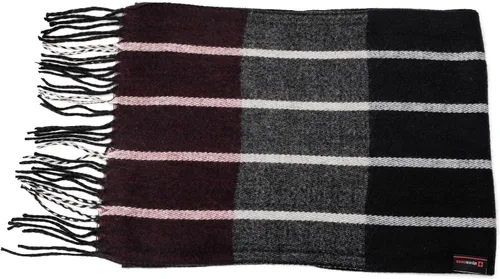Miniatura 72 de Alpine Swiss Bufanda a cuadros para hombre, ultra suave, chal de invierno, cálido, ligero, para clima frío