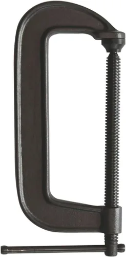 Miniatura 2 de BESSEY Abrazadera en C de aleación dúctil 540-5, 5 pulgadas x 2 1/2 pulgadas de profundidad de garganta y fuerza de sujeción de 2,250 libras