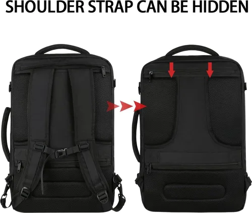 Miniatura 3 de Vancropak Mochila de mano de 9.2 gal para avión, aprobada para aviones, para hombre o mujer, resiste el agua, mochila-maleta, para viaje